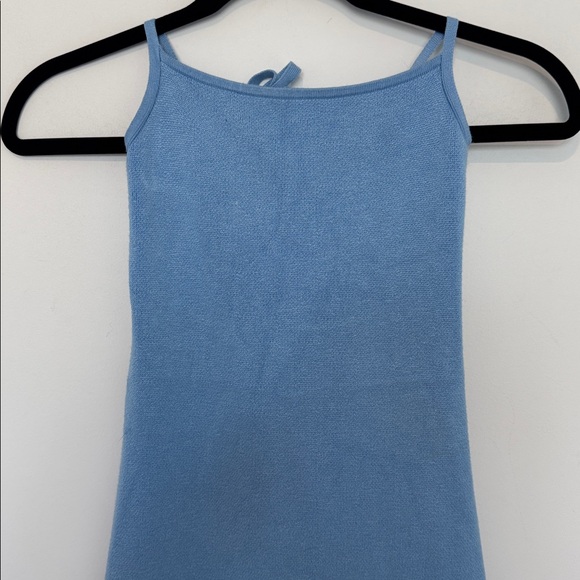 Abercrombie & Fitch Light Blue Mini Knit Dress - Size XS - Picture 4 of 8